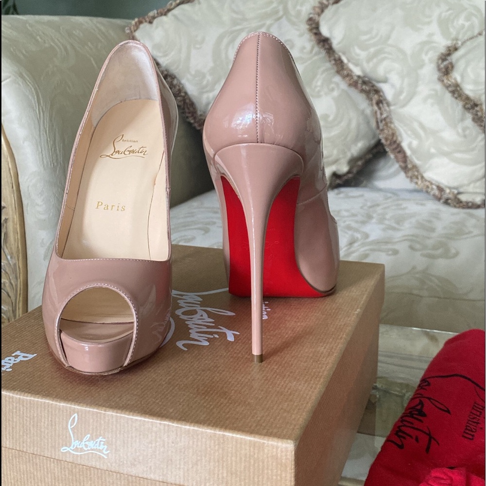 Christian Louboutins Very new prive 120mm heels